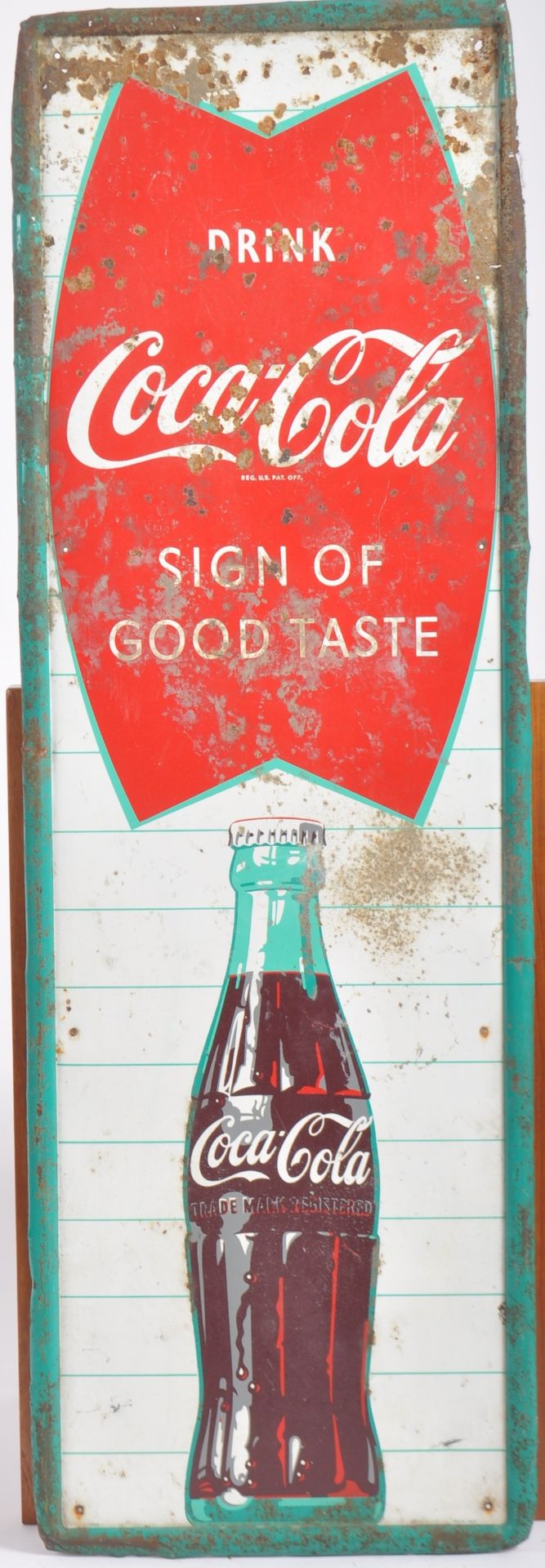 COCA COLA - RETRO USA ADVERTISING TIN SIGN