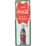 COCA COLA - RETRO USA ADVERTISING TIN SIGN