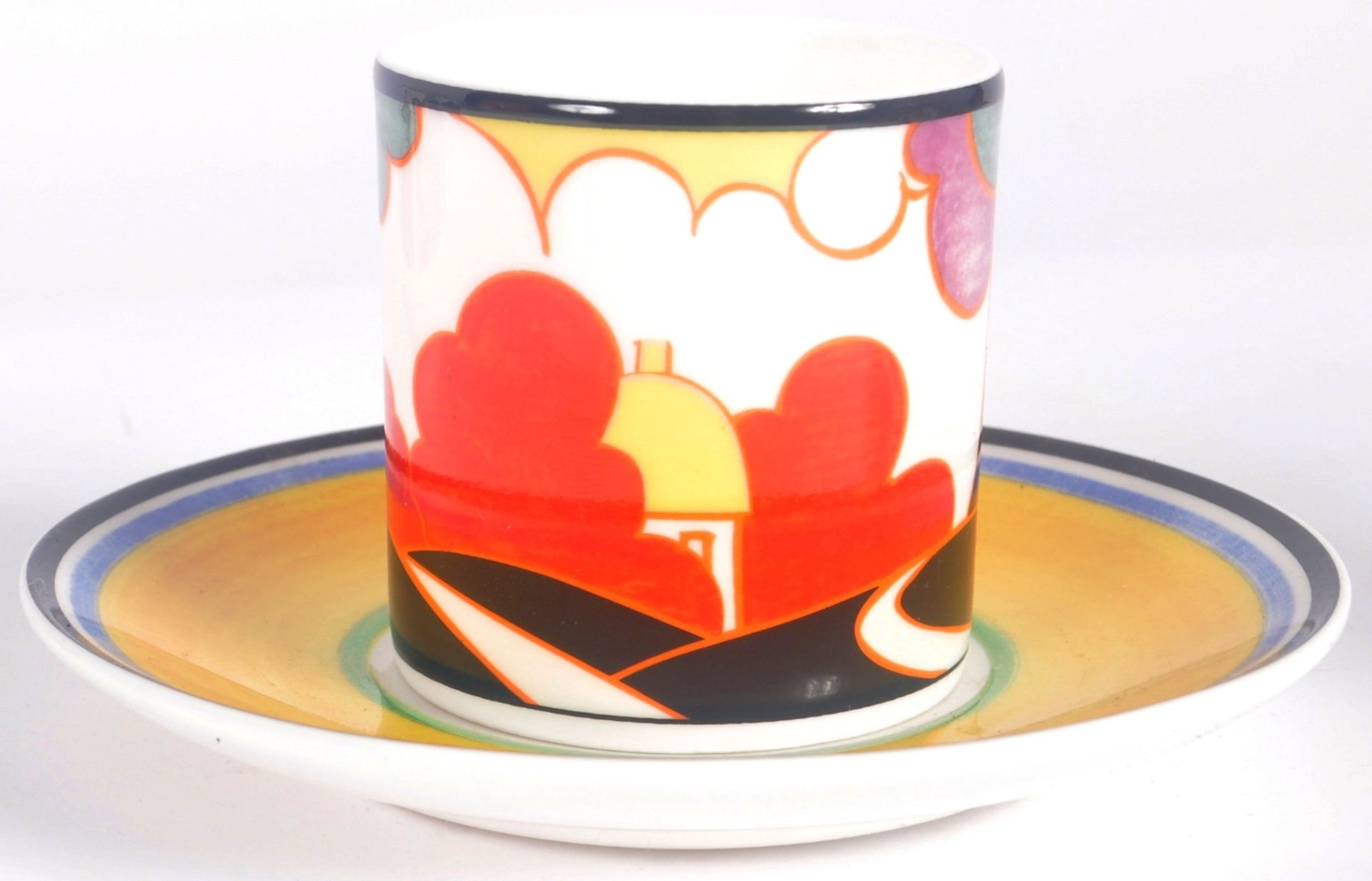 CLARICE CLIFF - WEDGWOOD - SECRETS - DESIGNER COFFEE SET - Bild 7 aus 21