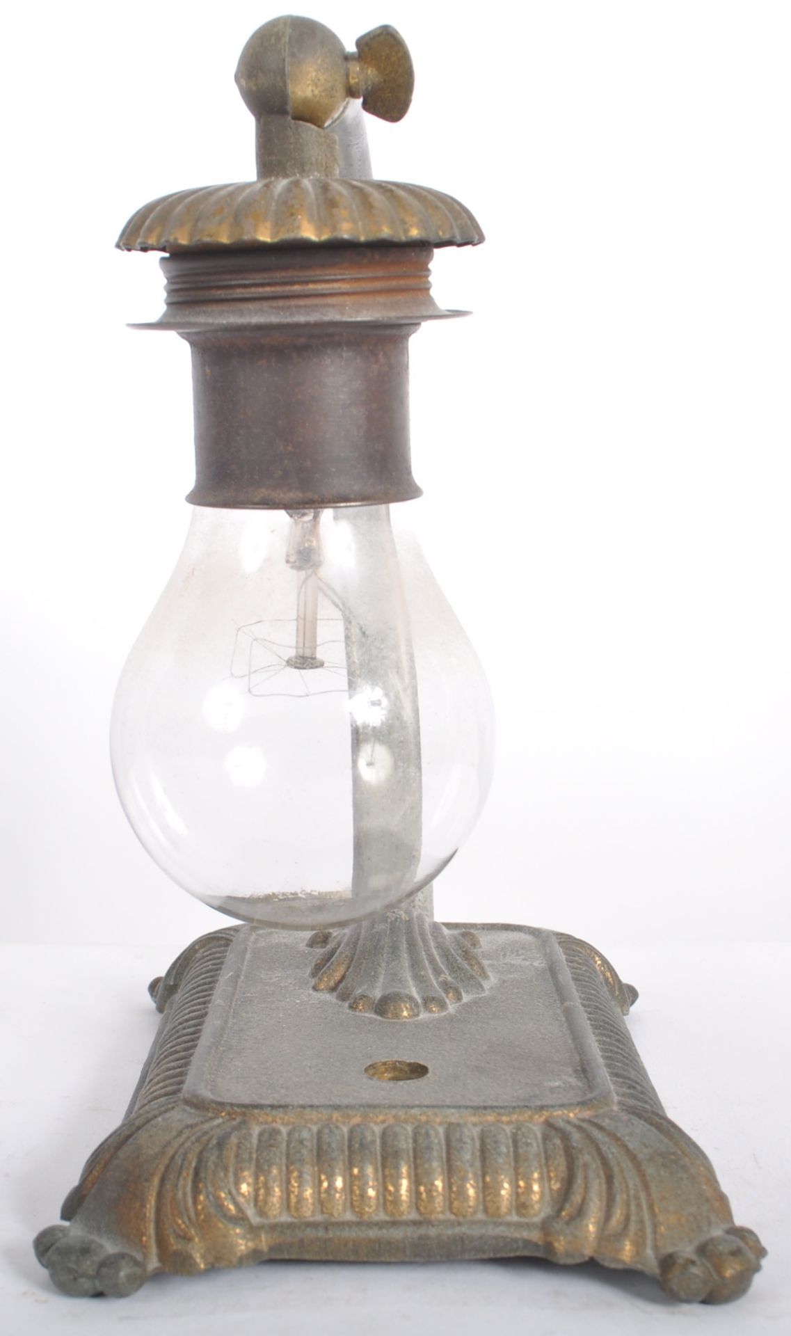 20TH CENTURY CAST IRON ARC TABLE / DESK LAMP - Bild 2 aus 5