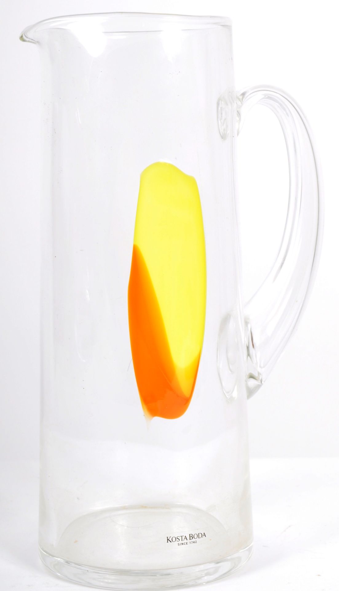 KOSTA BODA - LATE 20TH CENTURY GLASS WATER JUG