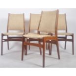 JOHANNES ANDERSEN - MATCHING SET OF FOUR DINING CHAIRS