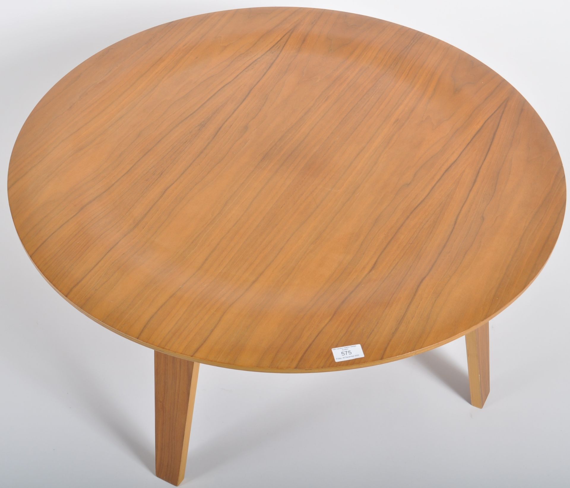 AFTER CHARLES & RAY EAMES - CTW - WALNUT COFFEE TABLE - Image 2 of 3