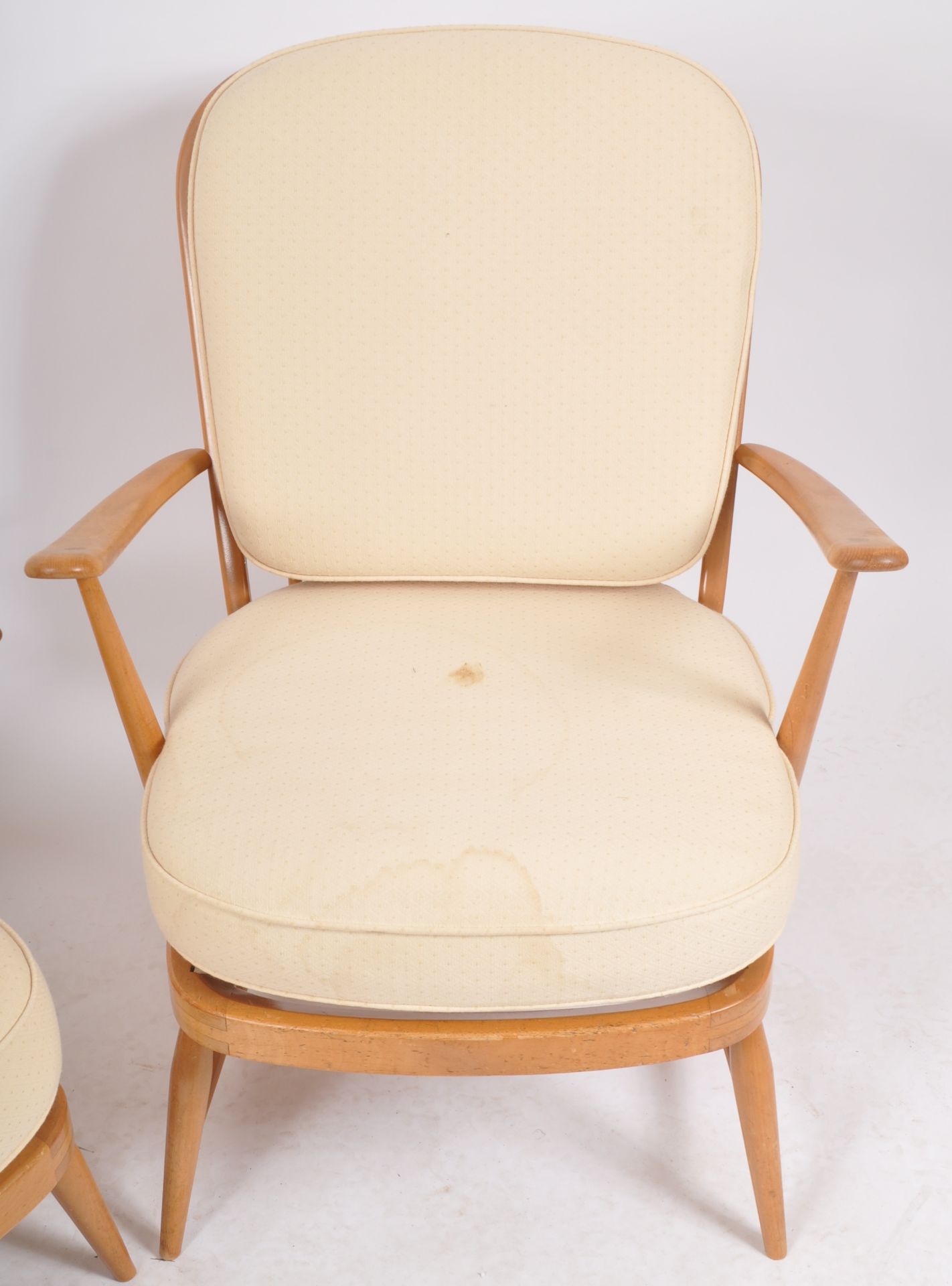LUCIAN ERCOLANI - ERCOL MODEL 334 - PAIR ARMCHAIRS - Image 3 of 8