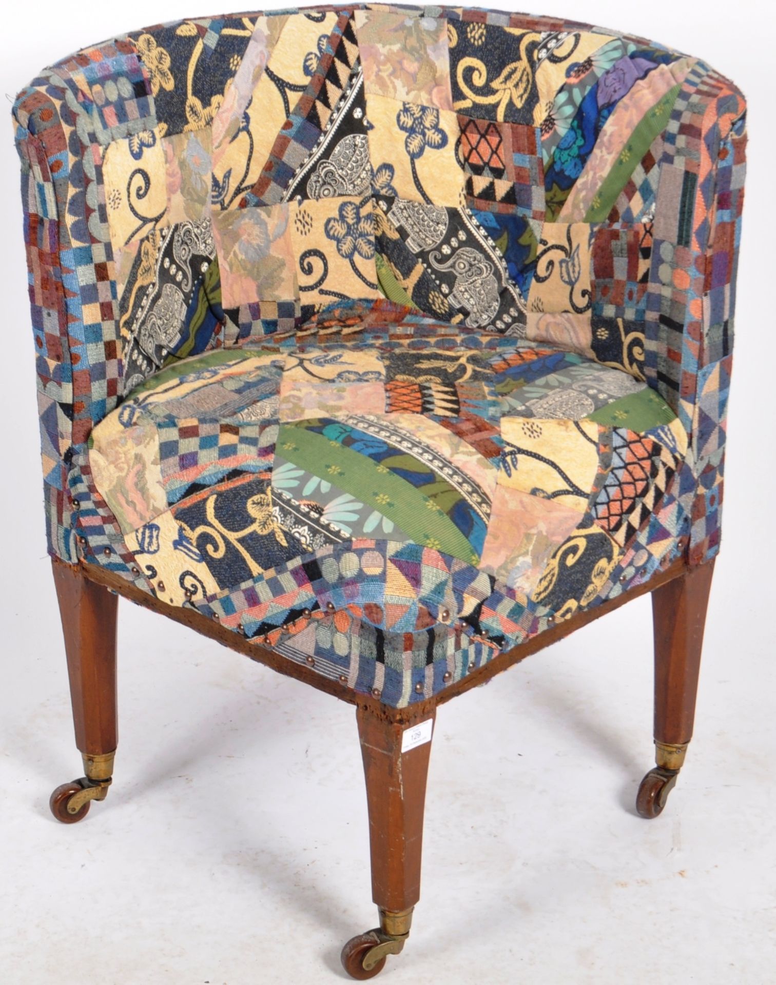 19TH CENTURY VICTORIAN CORNER ARMCHAIR / CHAIR - Bild 2 aus 6