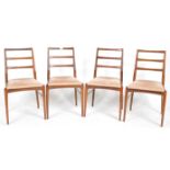 RICHARD HORNBY FOR FYNE LADY - SET OF FOUR DINING CHAIRS