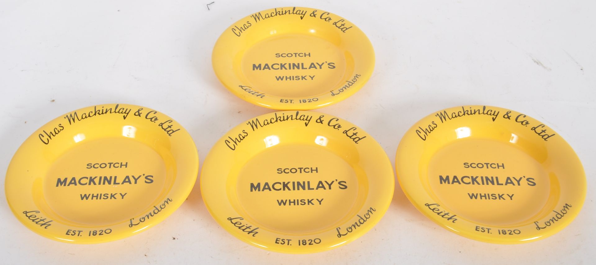 MACKINLAY'S SCOTCH WHISKY - FOUR ADVERTISING DISHES - Image 2 of 6
