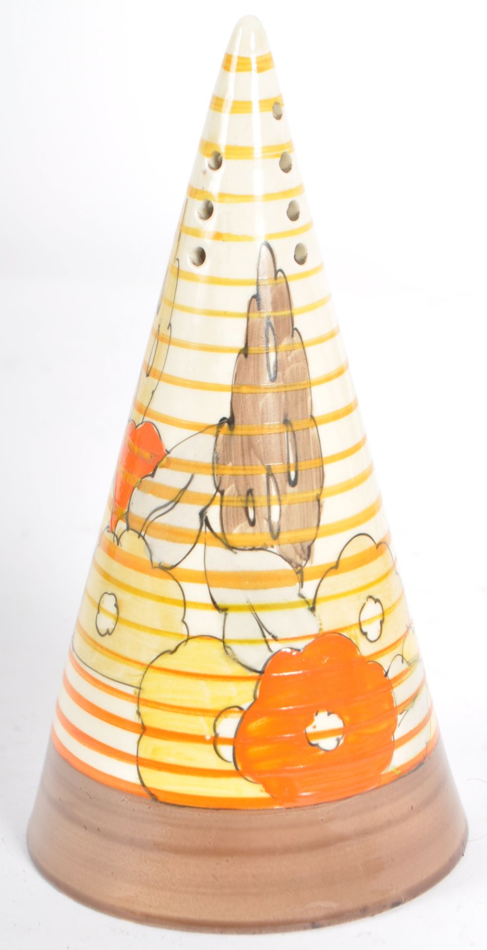 CLARICE CLIFF - CAPRI ORANGE - ART DECO SUGAR CASTOR - Bild 2 aus 6