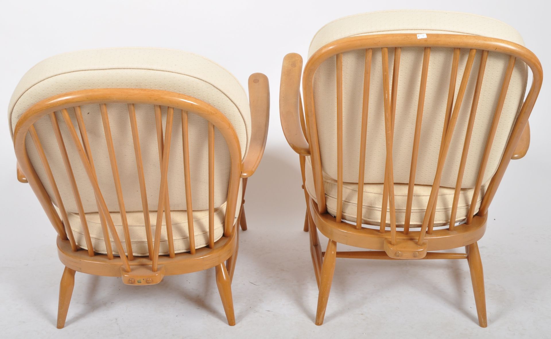 LUCIAN ERCOLANI - ERCOL MODEL 334 - PAIR ARMCHAIRS - Image 6 of 8