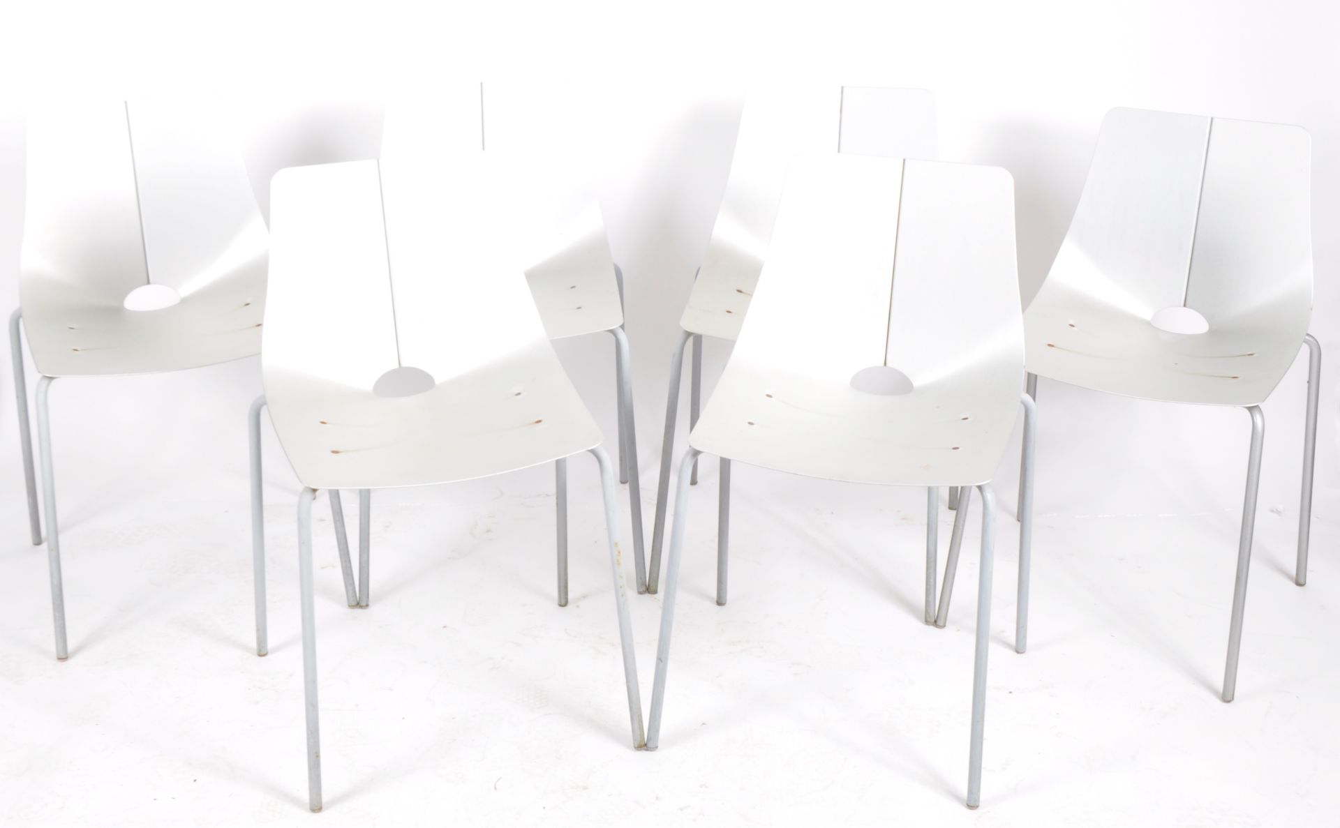 ALLERMUIR - MODEL A550 - MATCHING SET OF SIX DINING CHAIRS - Image 2 of 9