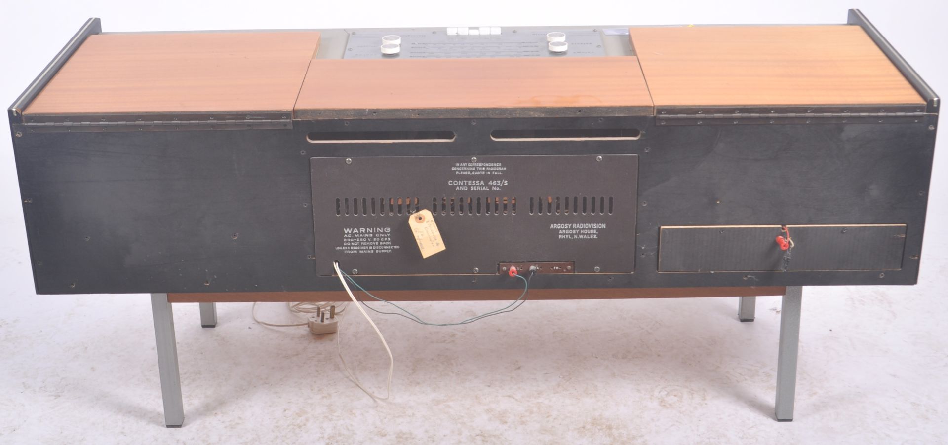 ARGOSY - MID CENTURY STEREO / RADIOGRAM CREDENZA - Bild 9 aus 9