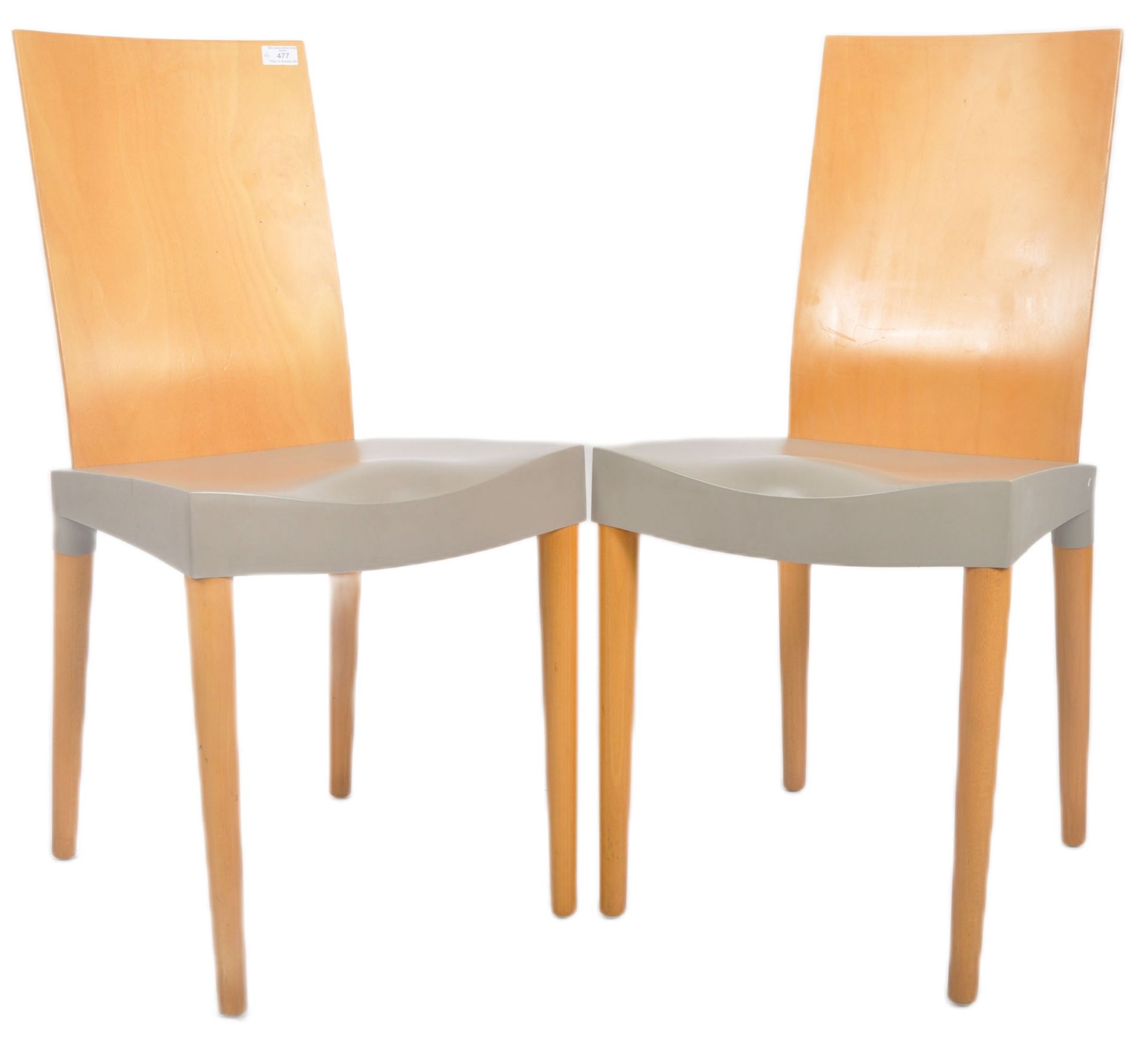 STARCK FOR KARTELL - MISS TRIP - PAIR OF DINING CHAIRS