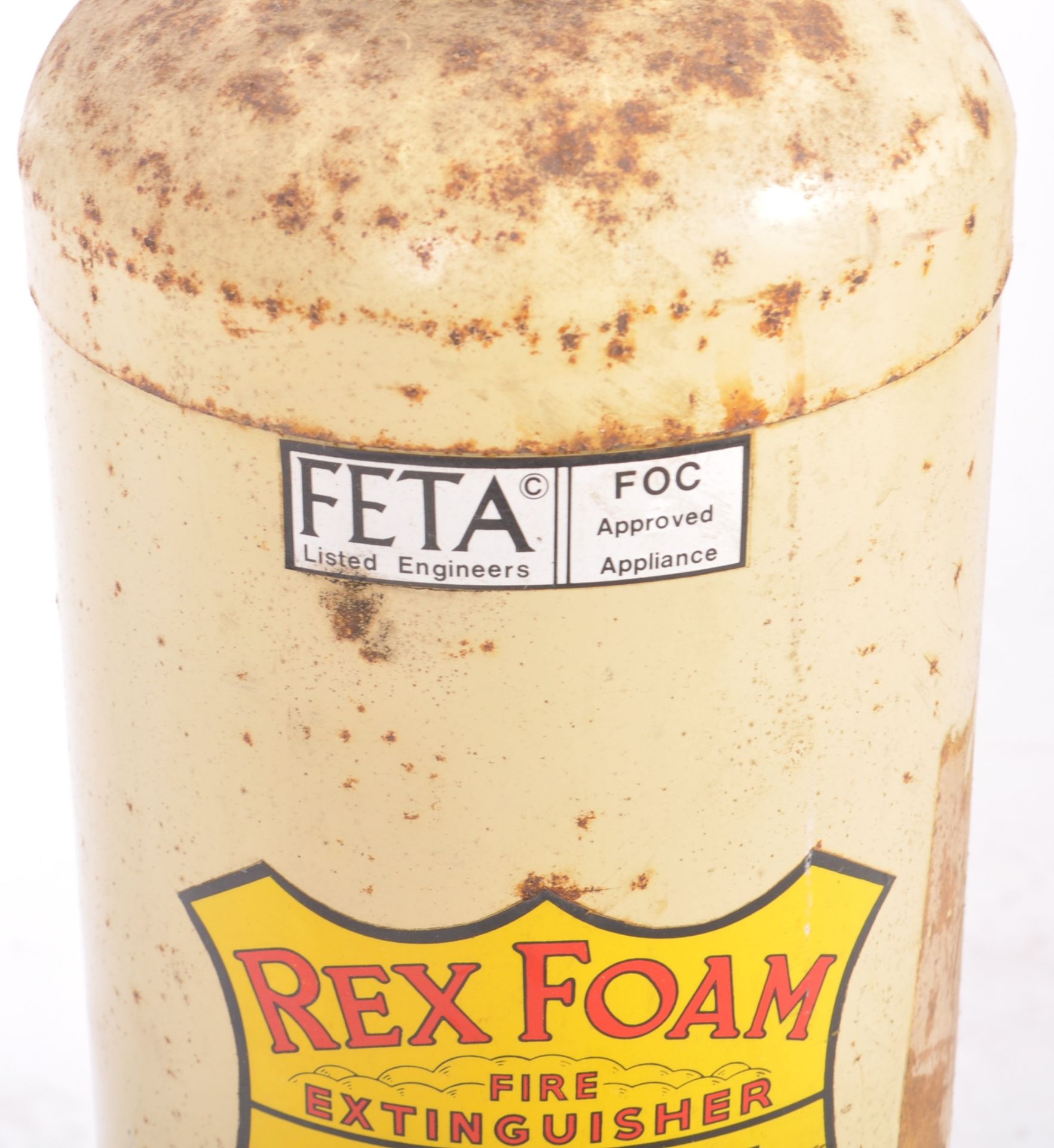 MID CENTURY REX FOAM FIRE EXTINGUISHER - Image 7 of 8