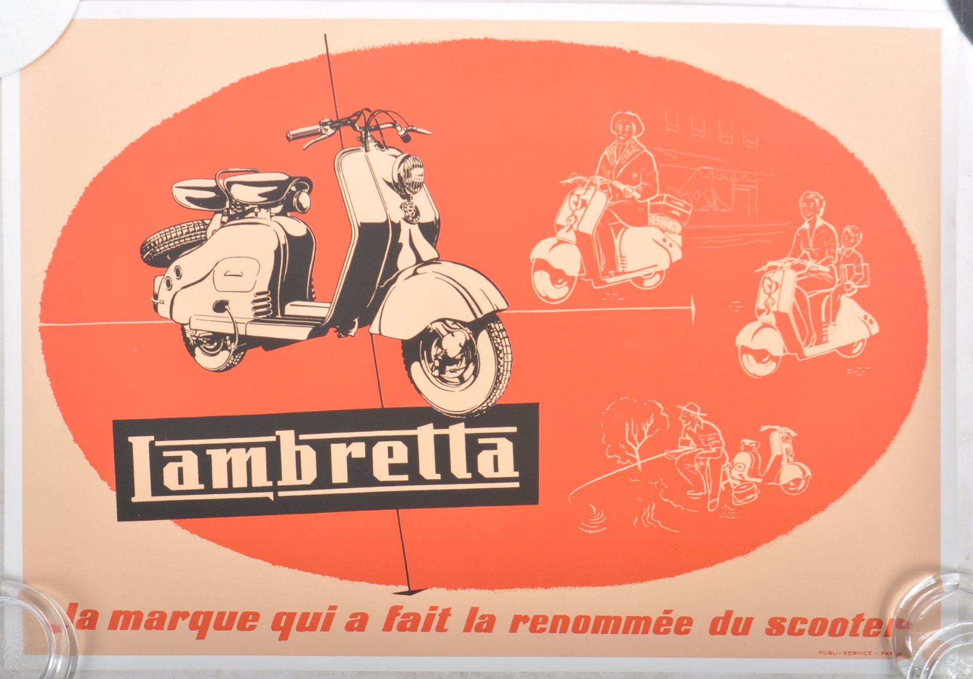 LAMBRETTA - COLLECTION OF ADVERTISING POSTERS - Bild 12 aus 12