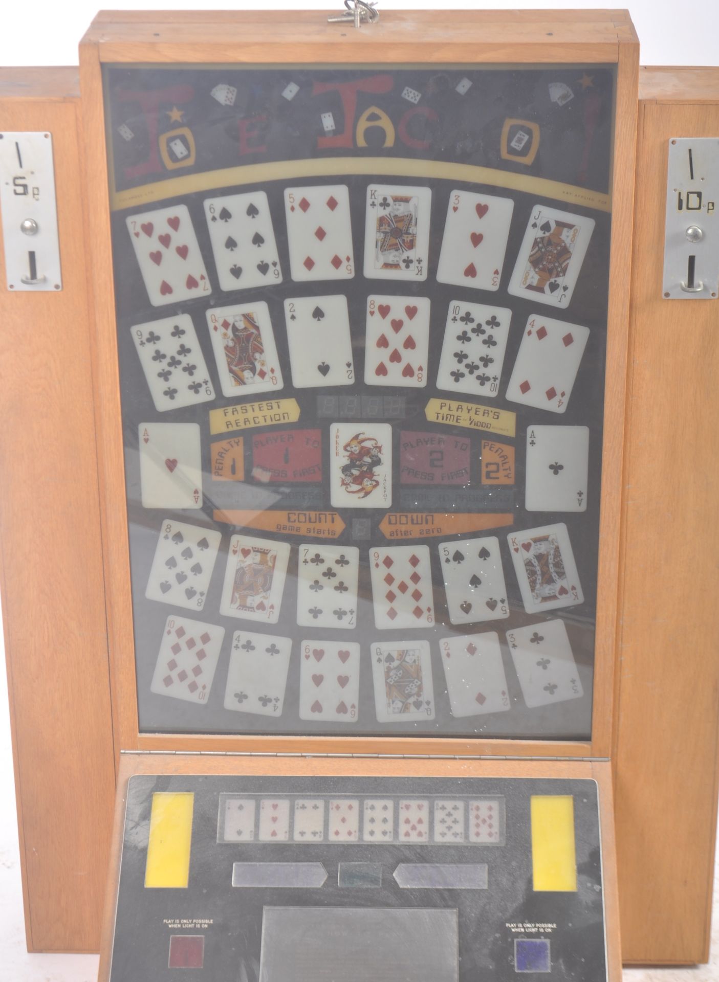 RETRO MID CENTURY 1950s / 60s FRUIT MACHINE / SLOT MACHINE - Bild 4 aus 6