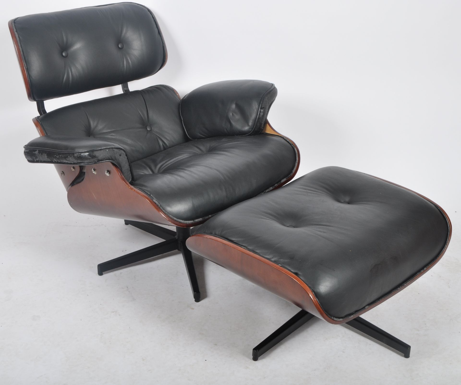 AFTER CHARLES & RAY EAMES - HERMAN MILLER STYLE ARMCHAIR - Image 2 of 9