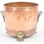 LATE 19TH CENTURY COPPER AND BRASS PLANTER