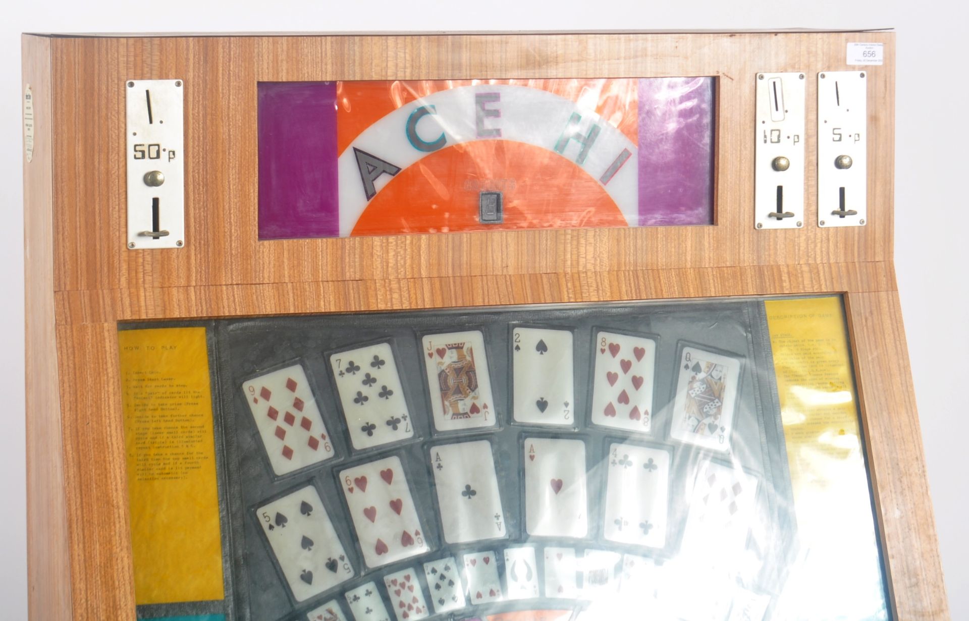 RETRO MID CENTURY 1950s / 60s FRUIT MACHINE - Image 3 of 6