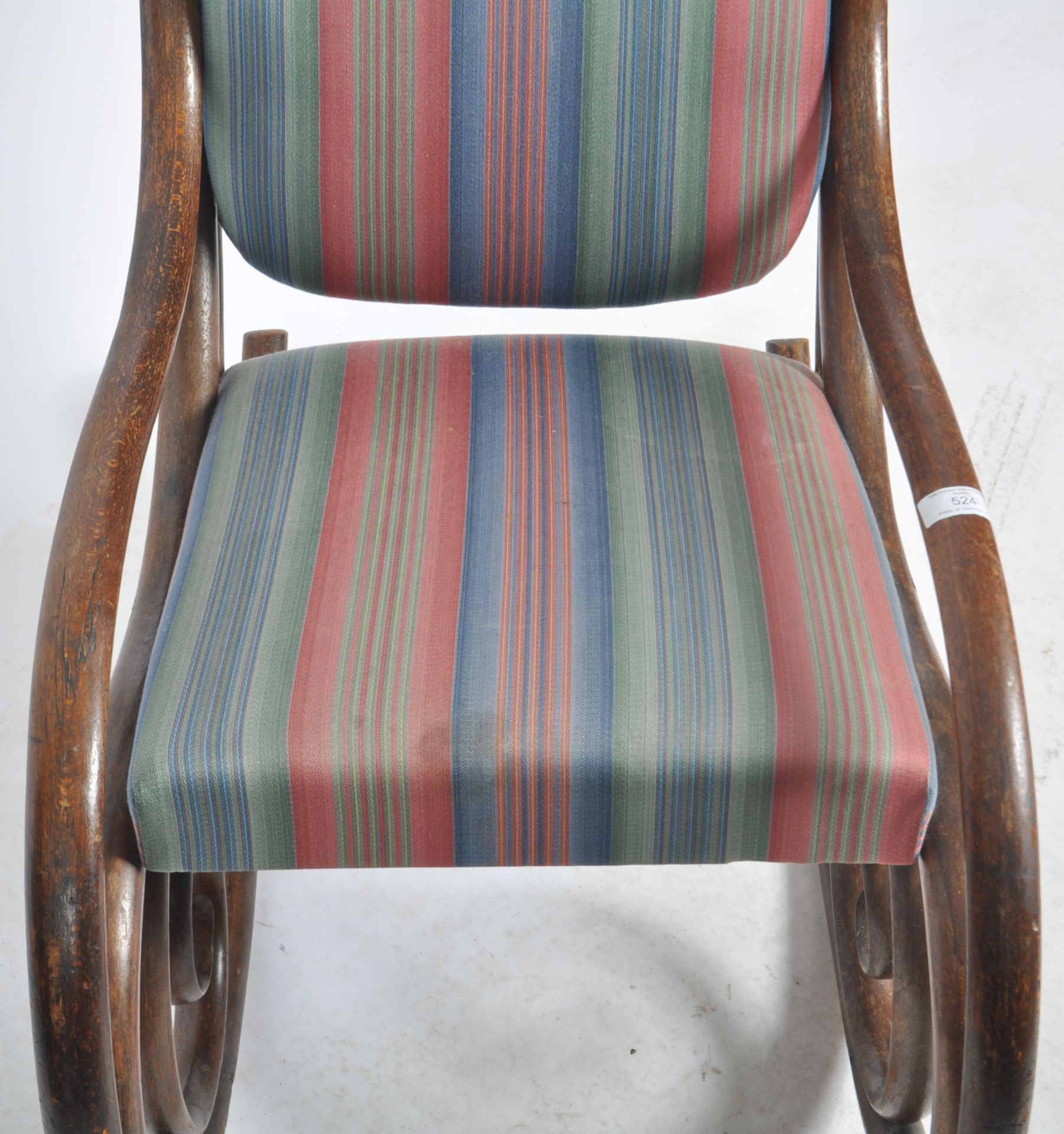 EARLY 20TH CENTURY BENTWOOD ROCKING CHAIR - Image 3 of 10