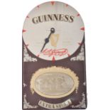 GUINNESS - PUB / BAR POINT OF SALE ADVERTISING CLOCK