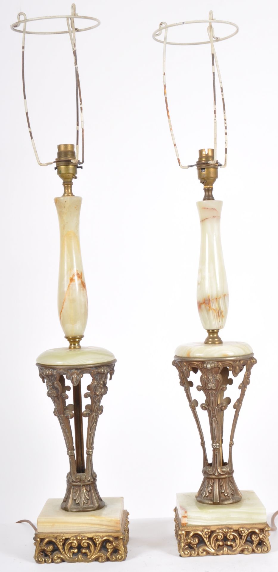 MATCHING PAIR OF VINTAGE ITALIAN INFLUENCE LAMPS - Bild 8 aus 8