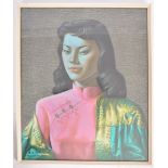 VLADIMIR TRETCHIKOFF - MISS WONG - MID CENTURY PRINT