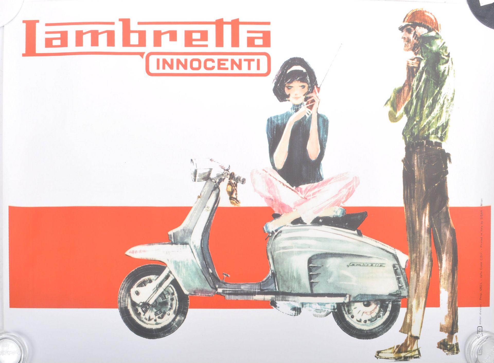 LAMBRETTA - COLLECTION OF ADVERTISING POSTERS - Bild 11 aus 12