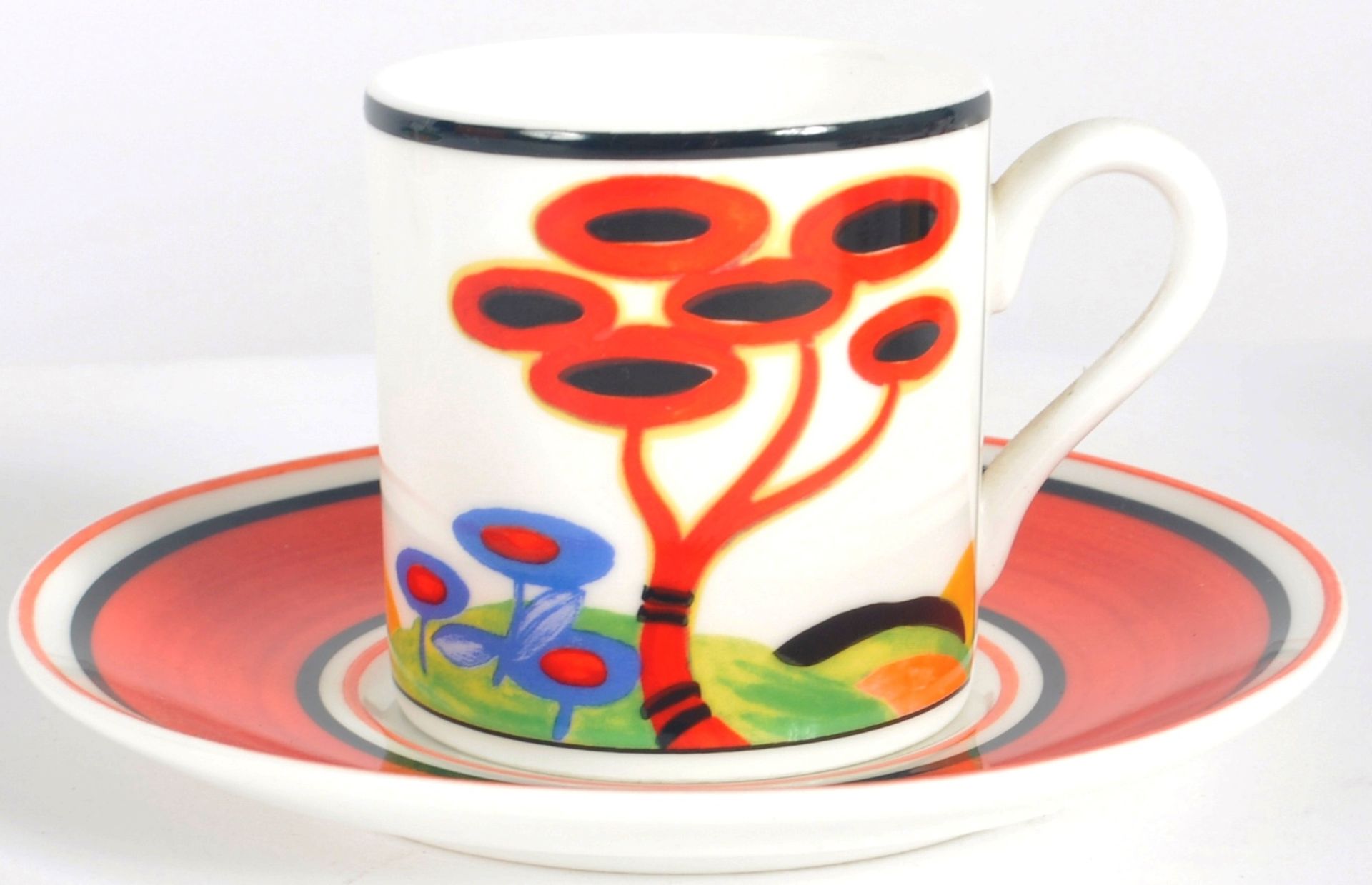 CLARICE CLIFF - WEDGWOOD - SECRETS - DESIGNER COFFEE SET - Bild 10 aus 21