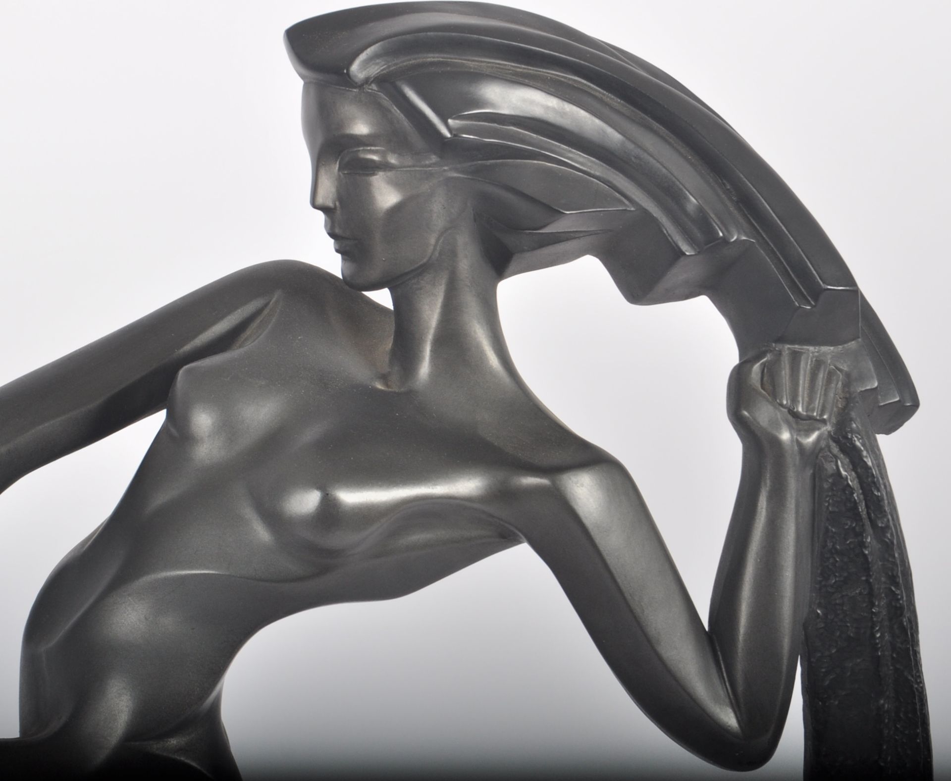 AFTER ALEXSANDER DANEL - BRONZE EFFECT SCULPTURE - Image 2 of 7