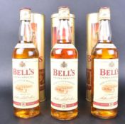 THREE BOTTLES OF BELLS EXTRA SPECIAL SCOTCH WHISKY
