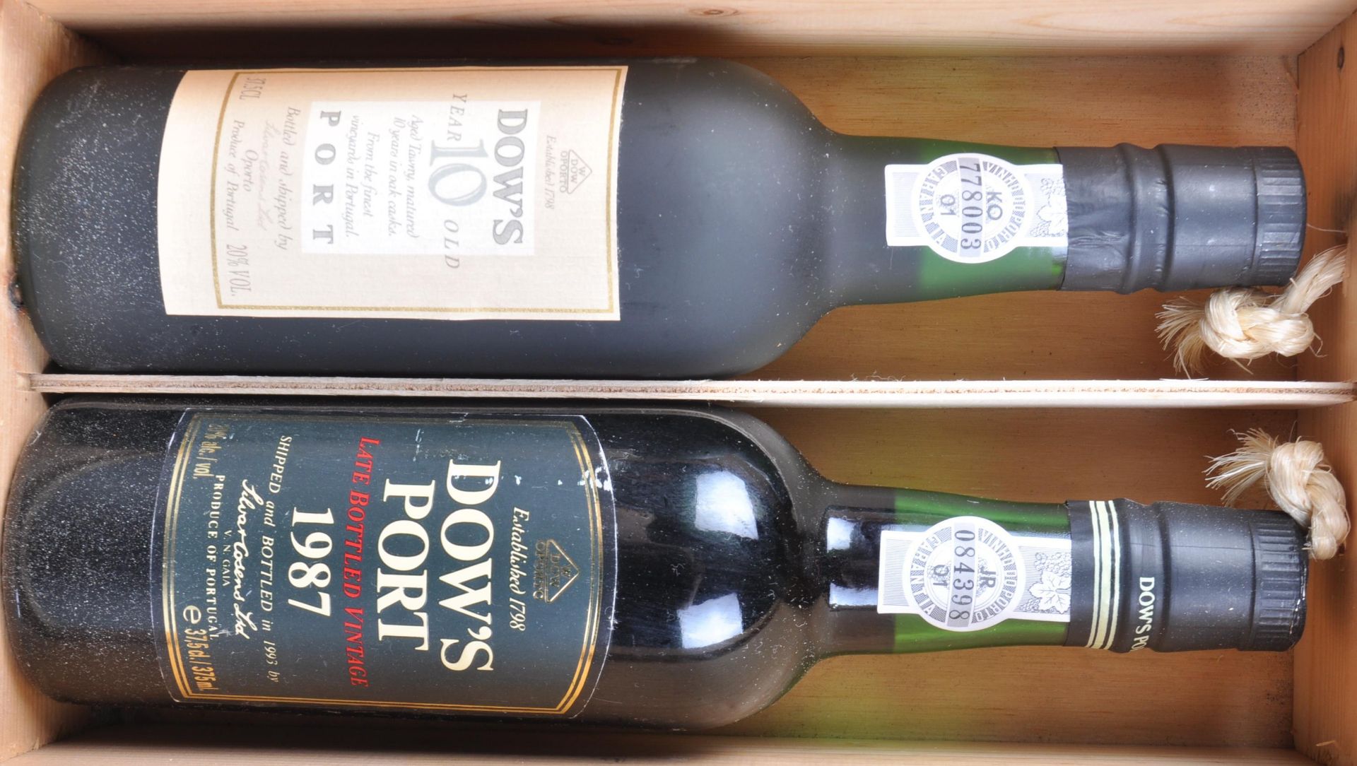 TWO BOTTLES OF DOW'S PORT - Image 3 of 4