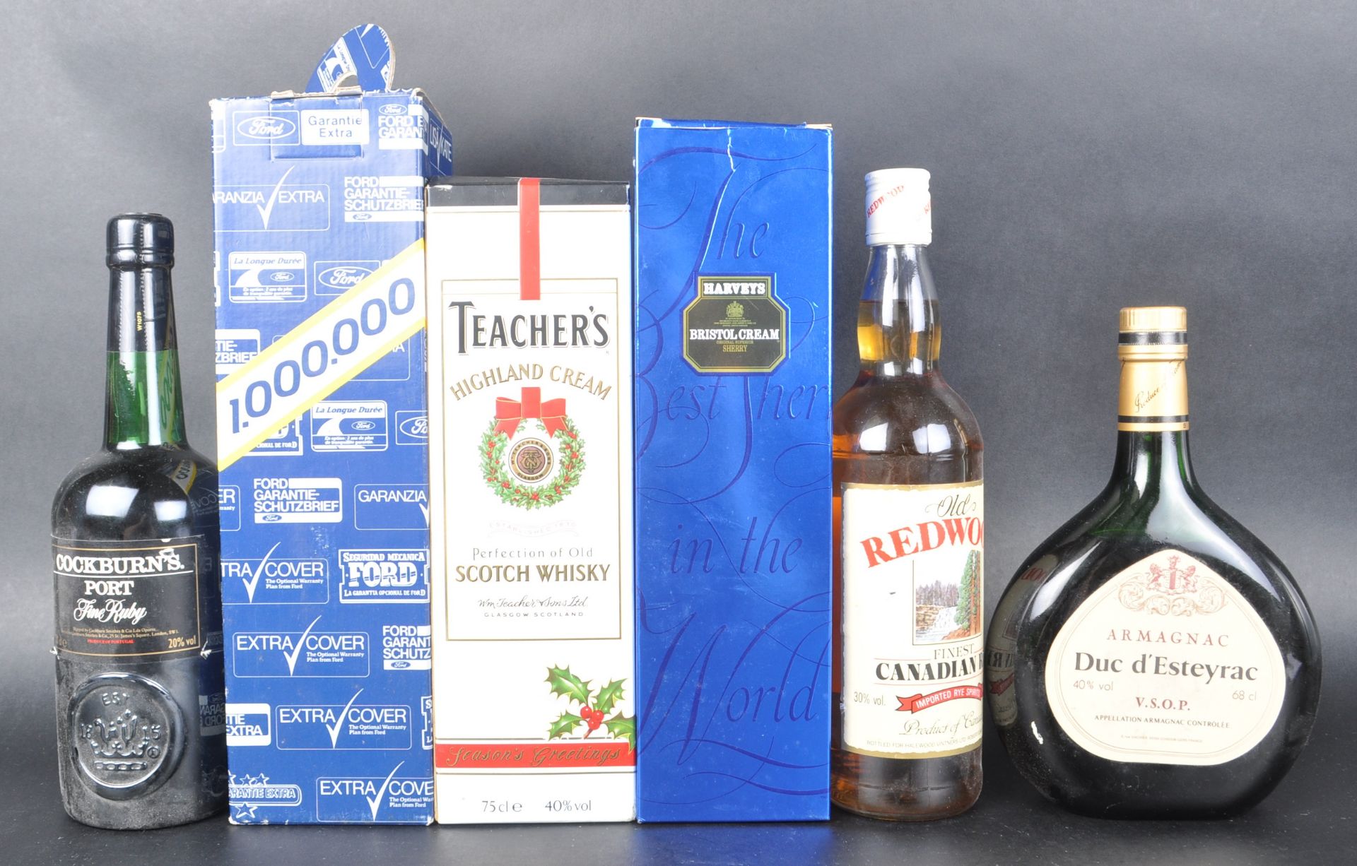 COLLECTION OF MIXED ALCOHOL