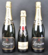THREE BOTTLES OF FRENCH CHAMPAGNE
