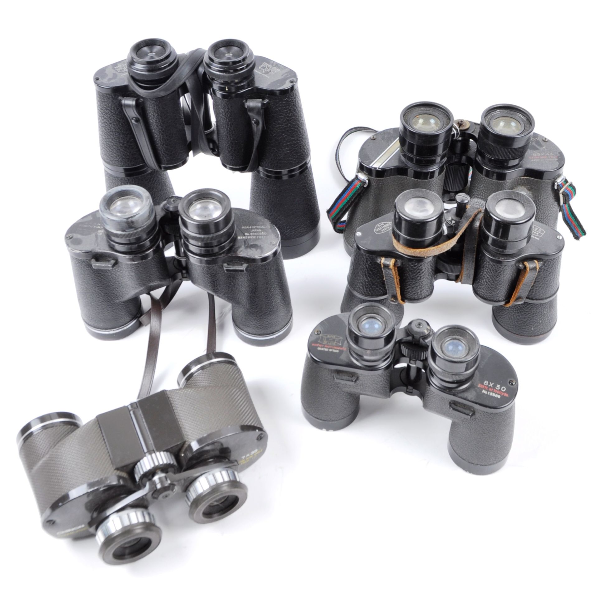 COLLECTION OF ASSORTED VINTAGE BINOCULARS - Image 2 of 5