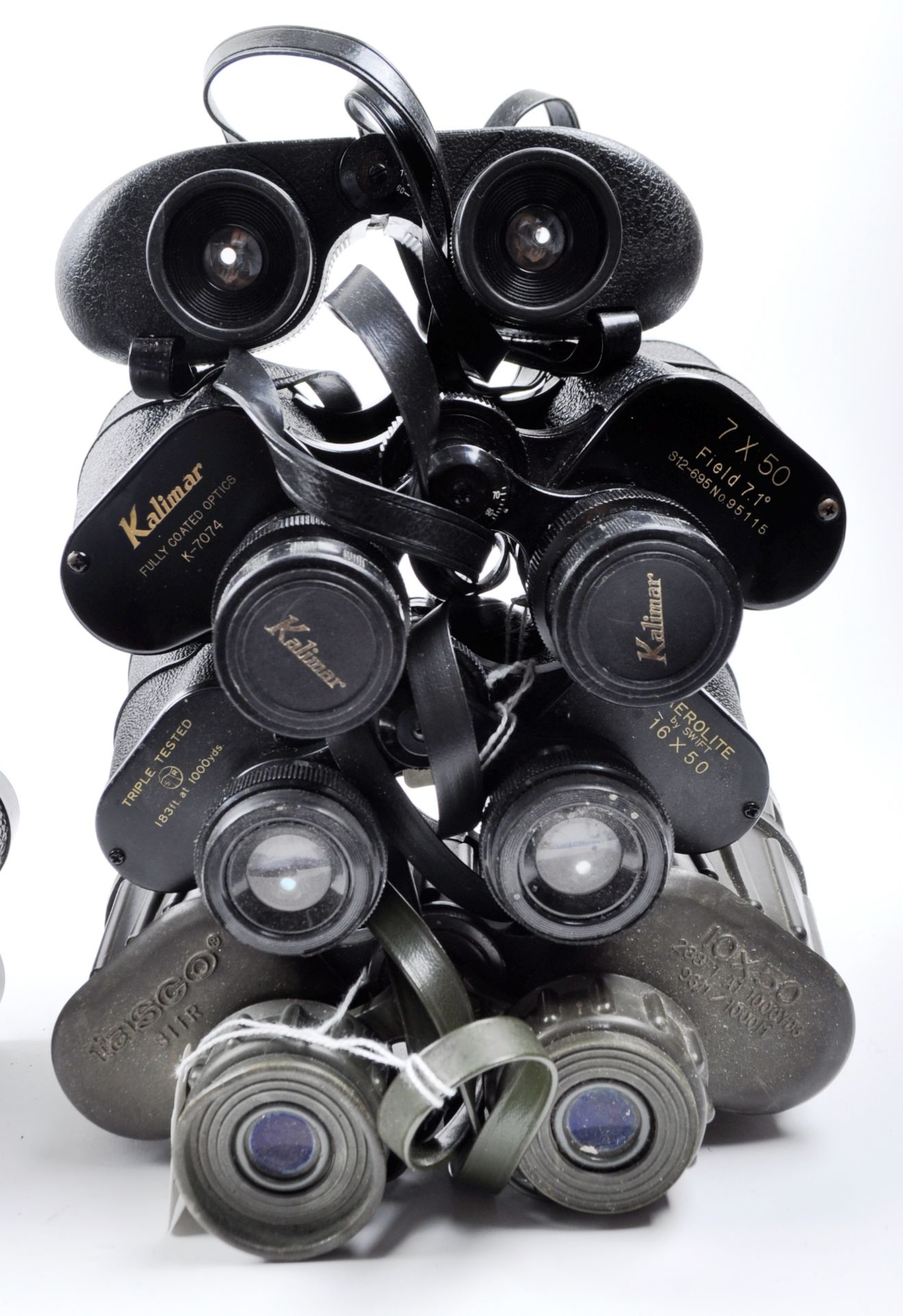COLLECTION OF ASSORTED VINTAGE BINOCULARS - Image 5 of 5