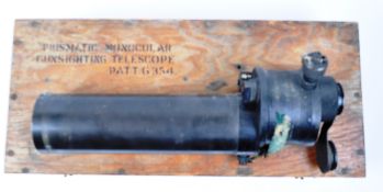 BRITISH WWII SECOND WORLD WAR PRIMATIC MONOCULAR GUN SIGHTING TELESCOPE PATT G.354