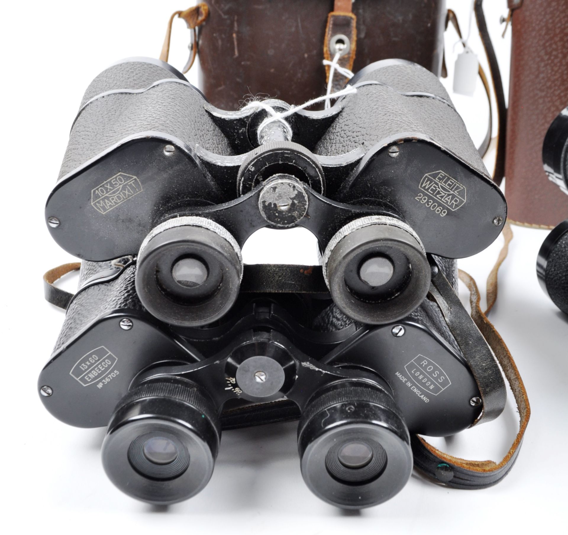 COLLECTION OF ASSORTED VINTAGE BINOCULARS - Image 3 of 5