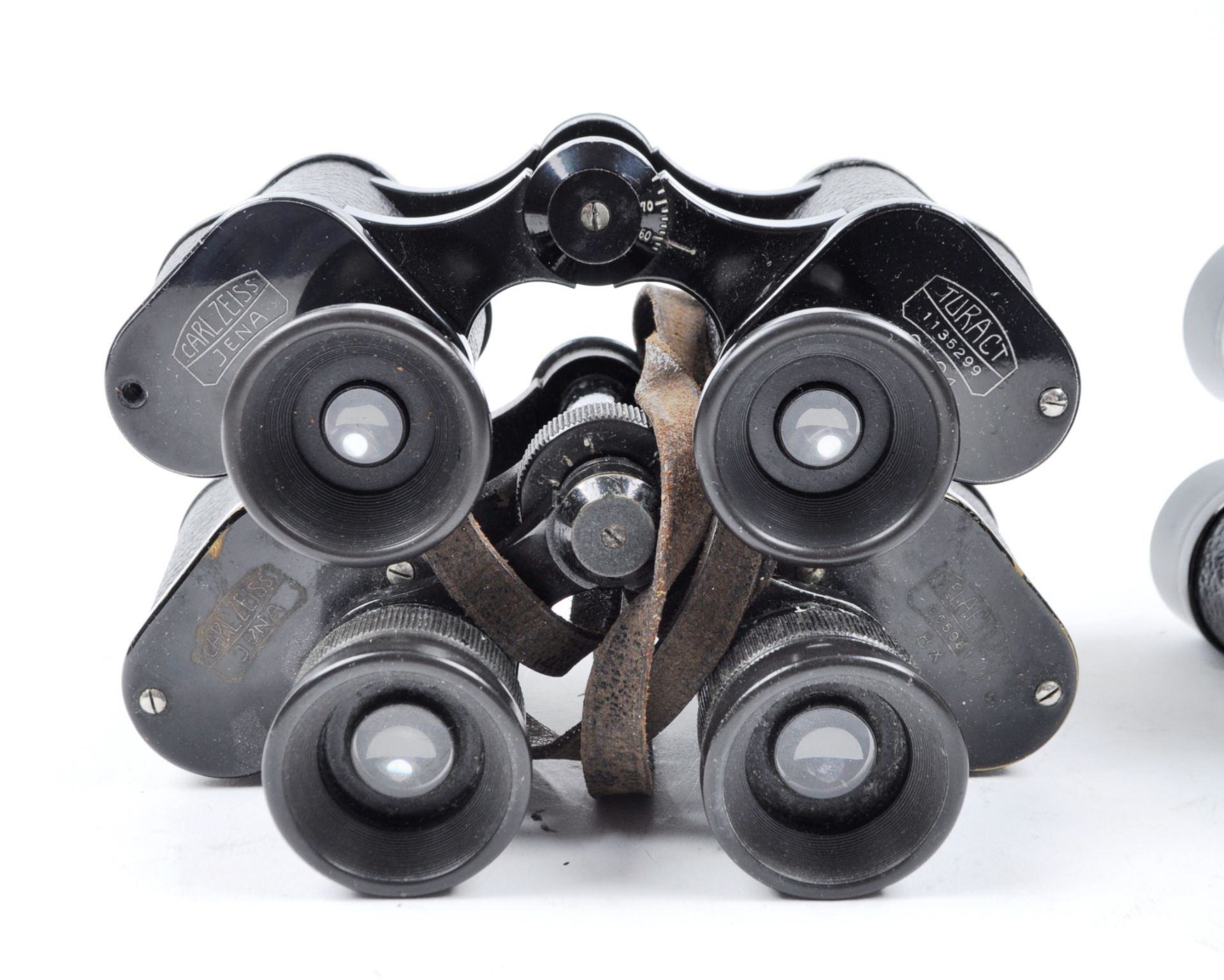 COLLECTION OF EARLY 20TH CENTURY CARL ZEISS JENA BINOCULARS - Image 3 of 5