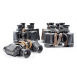COLLECTION OF CARL ZEISS VINTAGE BINOCULARS INCLUDING MILITARY ISSUE