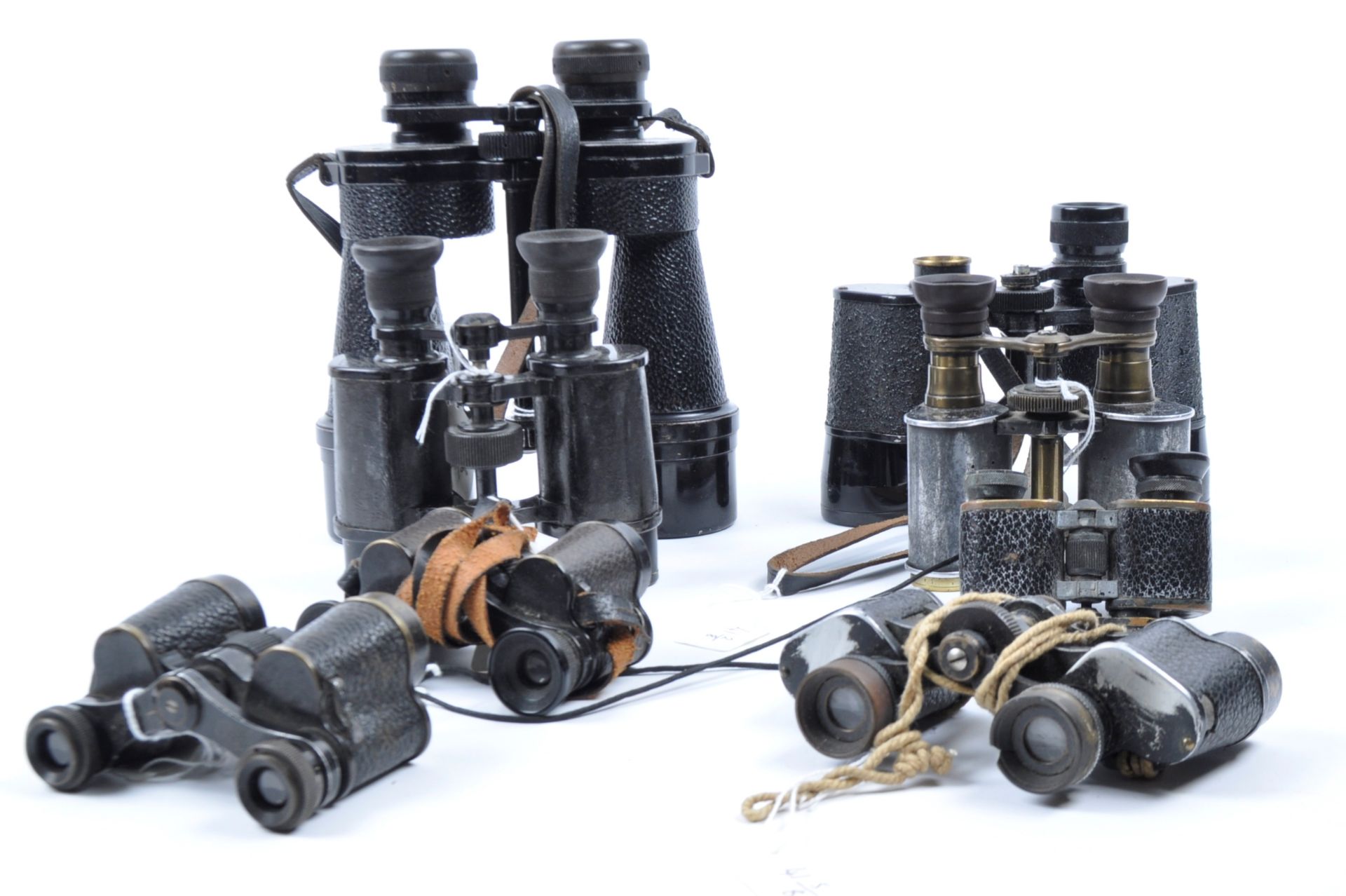 COLLECTION OF VINTAGE ASSORTED BINOCULARS