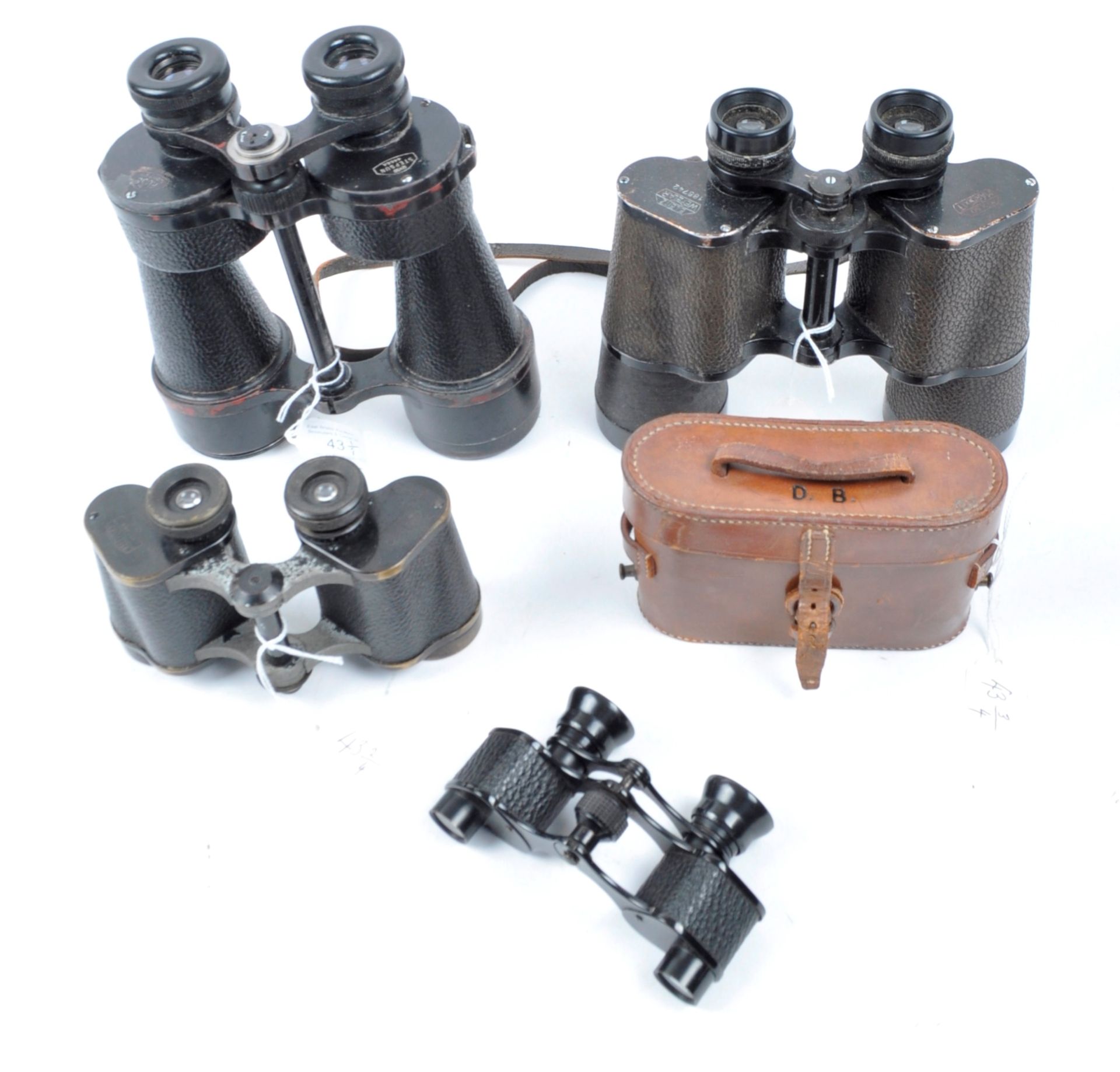 COLLECTION OF VINTAGE ASSORTED BINOCULARS - Image 2 of 5