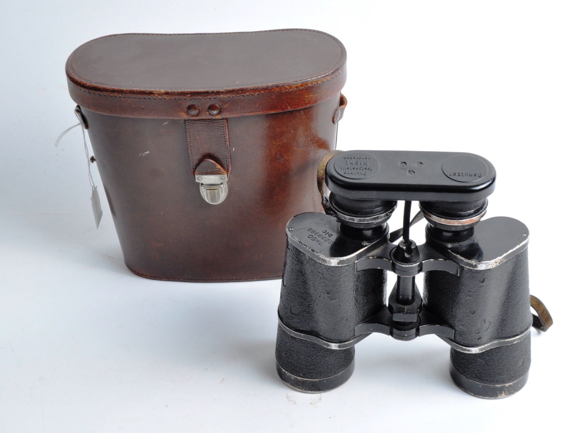 CARL ZEISS - BLC WWII SECOND WORLD WAR THIRD REICH NAZI GERMAN KRIEGSMARINE BINOCULARS - Image 2 of 5