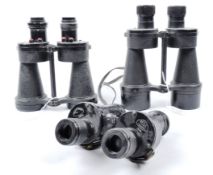 COLLECTION OF 3 X ASSORTED MODELS ROSS LONDON BINOCULARS