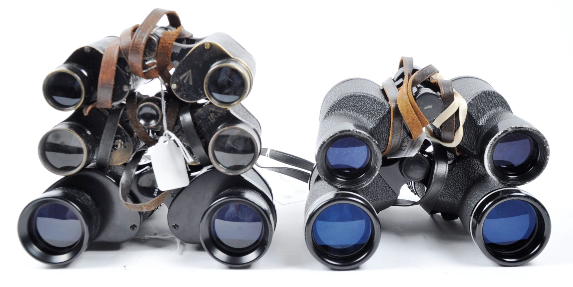 COLLECTION OF ASSORTED VINTAGE BINOCULARS INCLUDING MILITARY ISSUE - Bild 5 aus 5