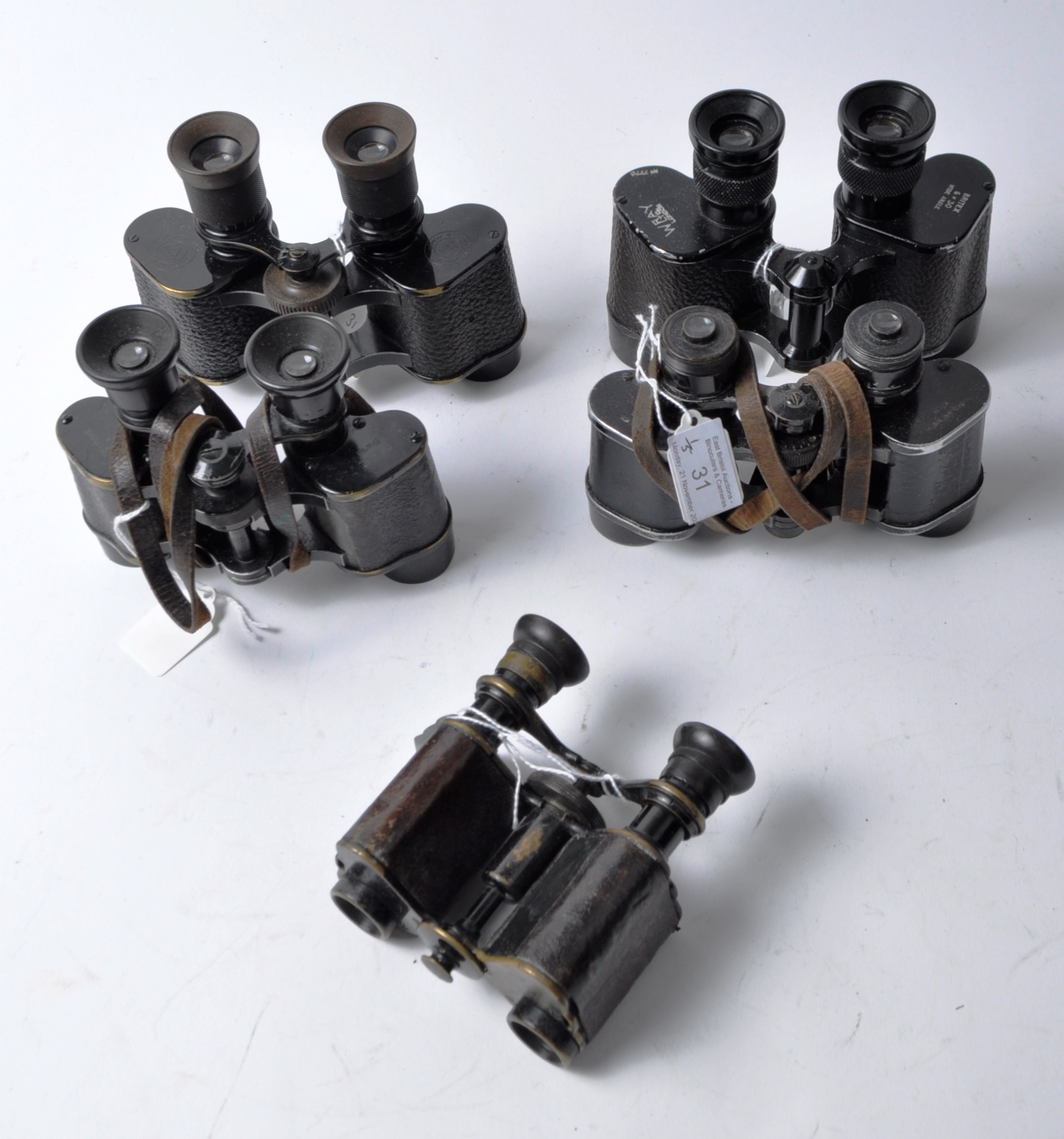 COLLECTION OF VINTAGE ASSORTED BINOCULARS - Image 2 of 5