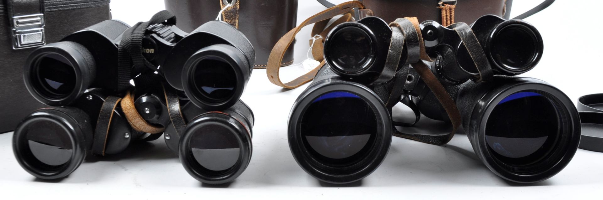 COLLECTION OF 4X ASSORTED CASED VINTAGE BINOCULARS - Image 5 of 5