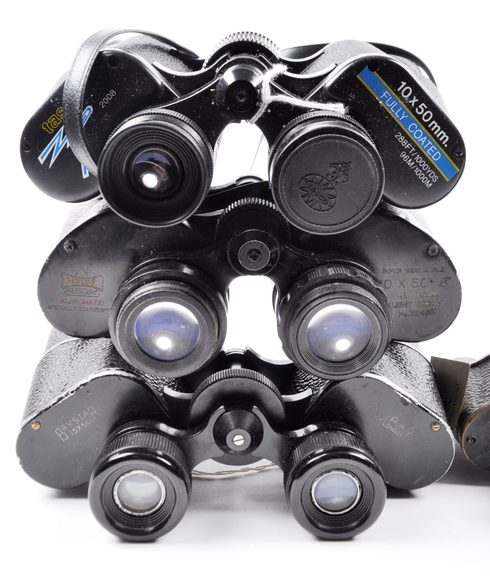 COLLECTION OF ASSORTED VINTAGE BNOCULARS - Image 3 of 6