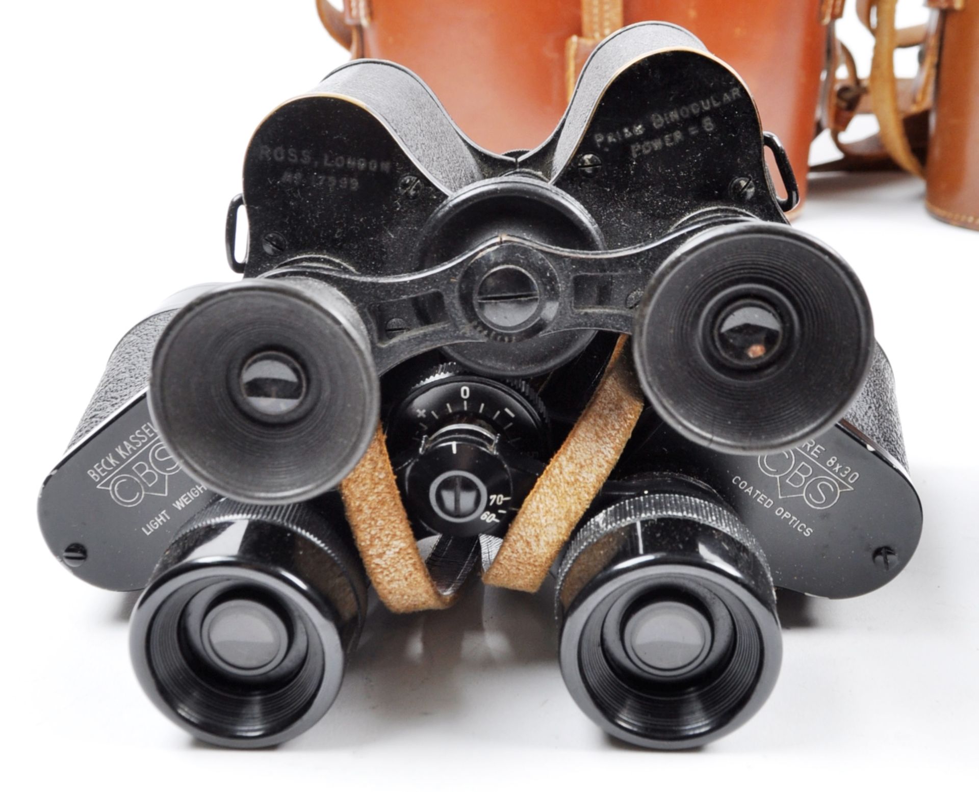 COLLECTION OF 6X ASSORTED VINTAGE BINOCULARS - Image 3 of 5