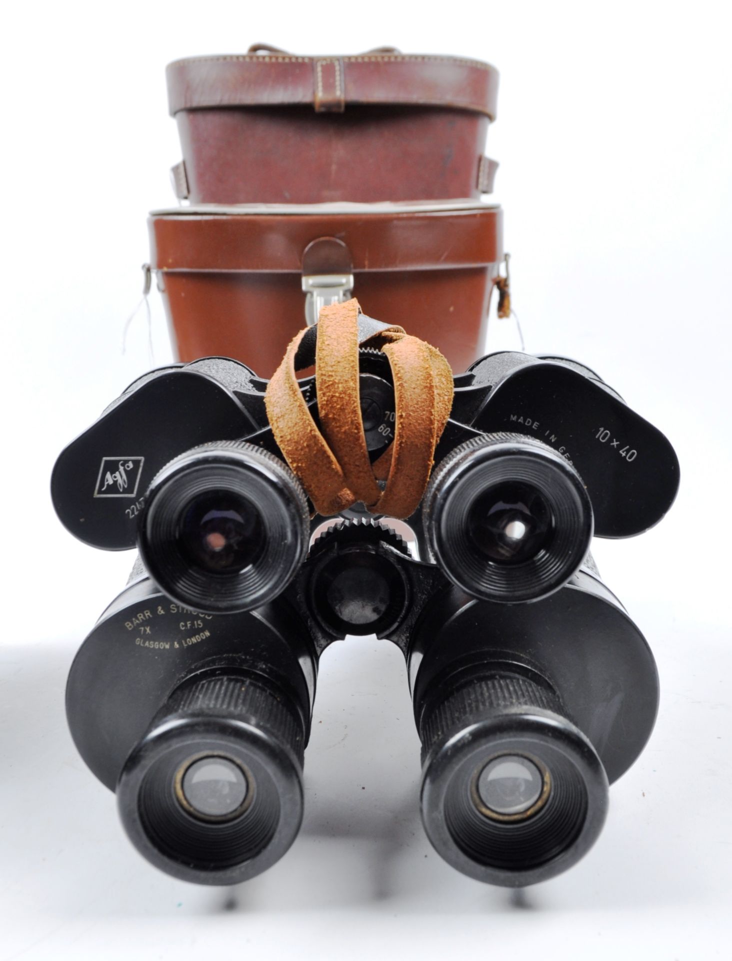 COLLECTION OF ASSORTED CASED VINTAGE BINOCULARS - Bild 4 aus 5