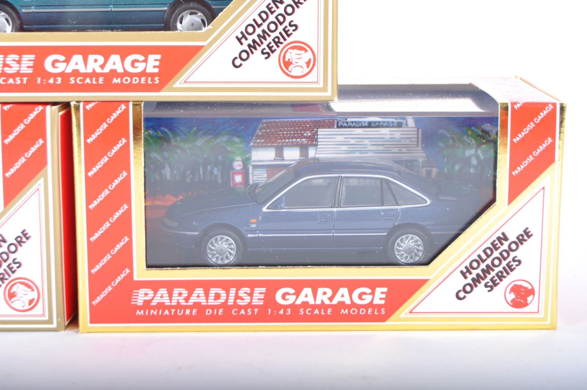 THREE VINTAGE ' PARADISE GARAGE ' 1/43 SCALE DIECAST MODEL CARS - Image 2 of 5
